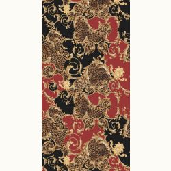 ΥΦΑΣΜΑ ΒΕΛΟΥΔΟ ΣΙΦΟΝ ΕΛΑΣΤΙΚΟ (LEOPARD PRINT BAROQUE STYLE)