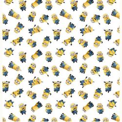 ΥΦΑΣΜΑ ΠΟΠΛΙΝΑ DIGITAL PRINT (DISNEY LICENSED) MINIONS