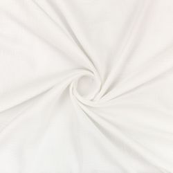ΥΦΑΣΜΑ ΒΑΜΒΑΚΕΡΗ ΜΟΥΣΕΛΙΝΑ DOUBLE GAUZE – ΓΑΖΑ ΜΕ ΓΚΟΦΡΕ ΥΦΑΝΣΗ - ΑΣΠΡΟ