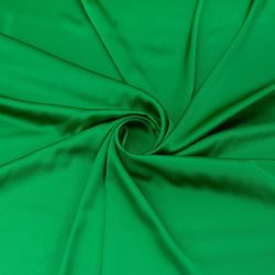 ΥΦΑΣΜΑ ΣΑΤΕΝ ''RASMIR SILK FLOW'' ΠΡΑΣΙΝΟ ΣΜΑΡΑΓΔΙ 