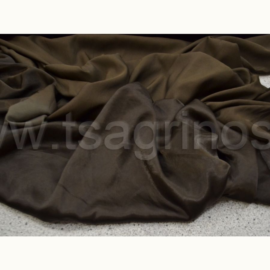 ΥΦΑΣΜΑ ΒΙΣΚΟΖ ΣΥΝΘΕΤΙΚΟ ΣΑΤΙΝΕ (καφε σκουρο)