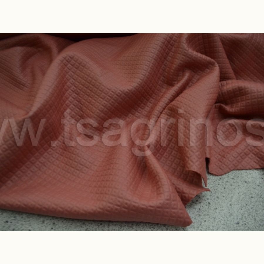 ΥΦΑΣΜΑ ΕΛΑΣΤΙΚΟ (βαρυ-υφανση αναγλυφο 'τετραγωνακι')-με εξτρα επενδυση