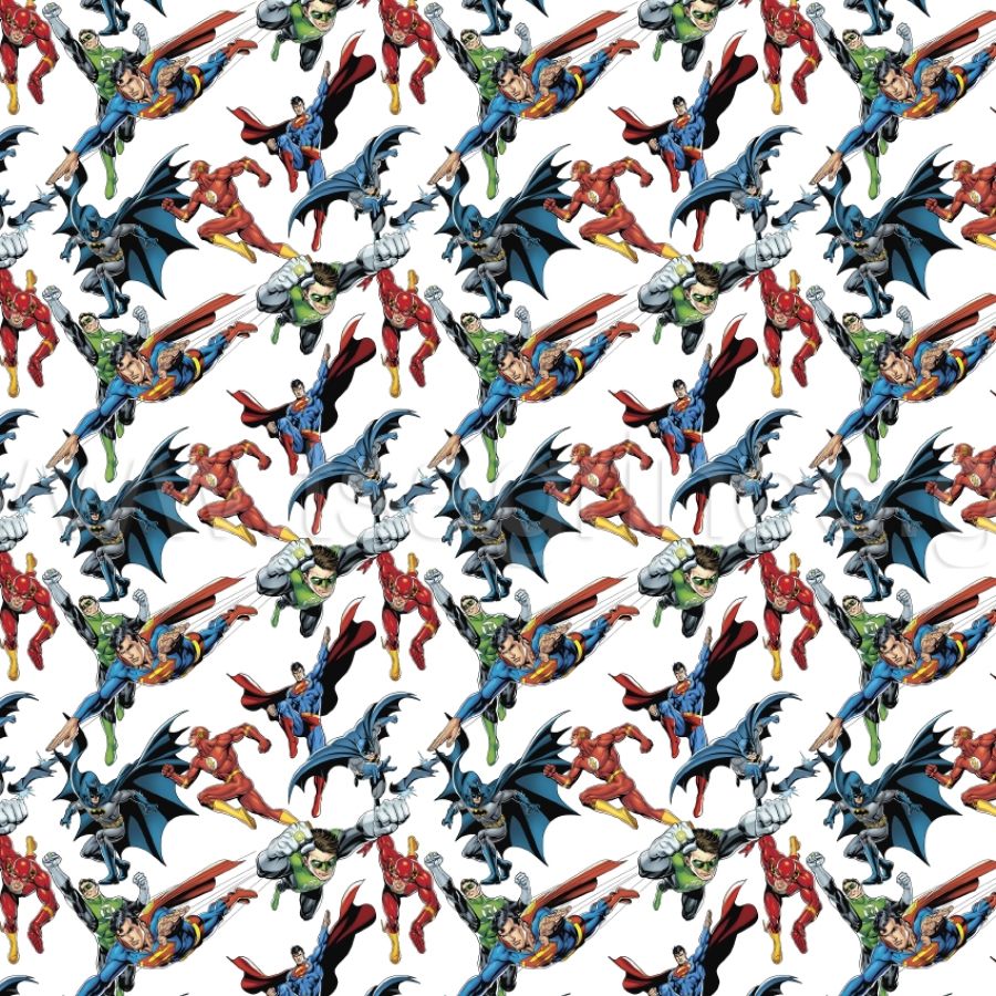 ΥΦΑΣΜΑ ΠΟΠΛΙΝΑ 100% ΒΑΜΒΑΚI (DISNEY LICENSED) SUPER HEROES