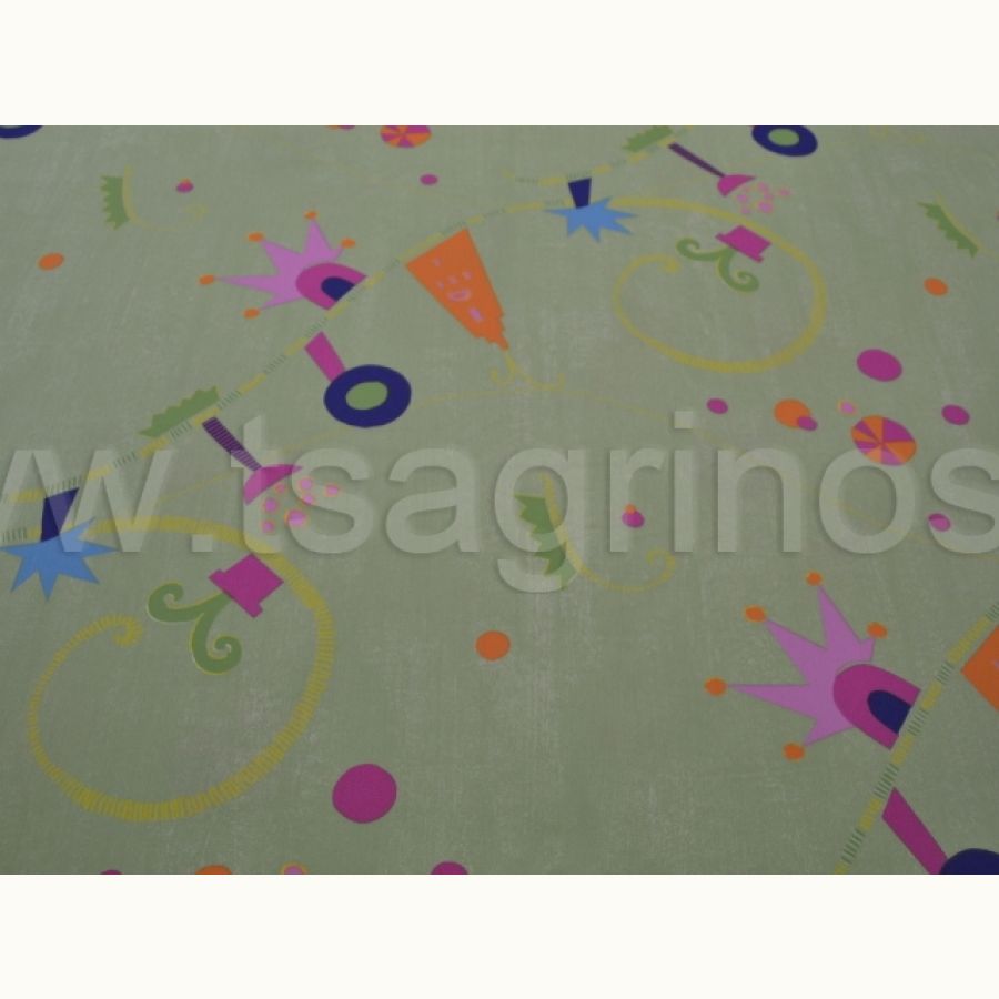 ΥΦΑΣΜA PRINTED LONETA  (μαλακό καραβόπανο) 165gr/m²