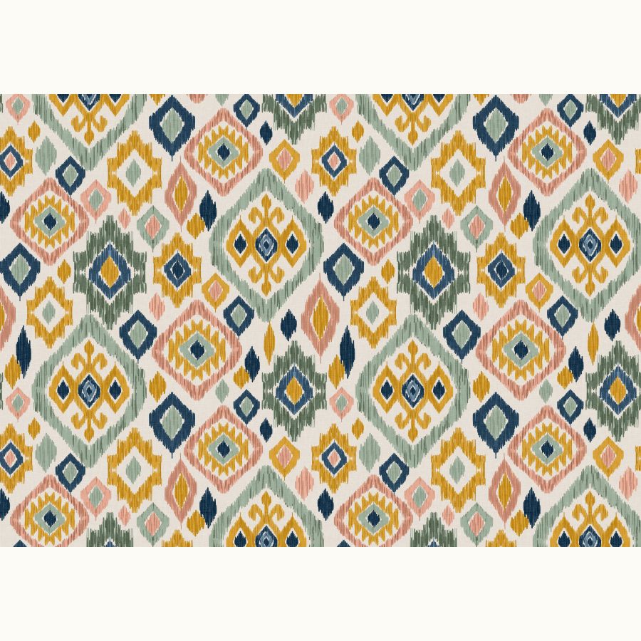 ΥΦΑΣΜΑ ΛΟΝΕΤΑ (ΚΑΡΑΒΟΠΑΝΟ ΜΑΛΑΚΟ) ΒΑΜΒΑΚΕΡΟ, DIGITAL PRINT - BOHO CORAL