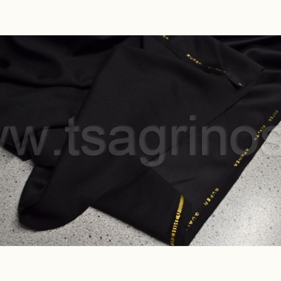 ΥΦΑΣΜΑ ΚΛΑΣΣΙΚΗ ΜΑΛΛΙΝΗ ΚΑΠΑΡΤΙΝΑ 'Athinea'(Μαύρο, 75% μαλλί για ταγιέρ, κουστούμι)