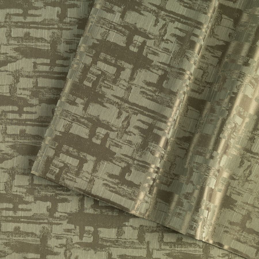 ΥΦΑΣΜΑ ΖΑΚΑΡ ΓΚΡΟ ΛΑΜΕ ΜΕ ΜΕ ΑΝΑΓΛΥΦΟ ΓΕΩΜΕΤΡΙΚΟ ΣΧΕΔΙΟ - ΛΑΔΙ