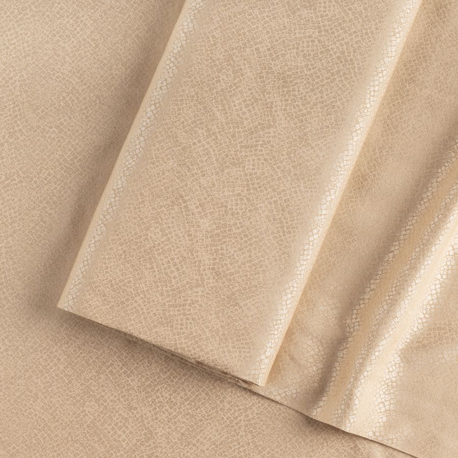 ΥΦΑΣΜΑ ΖΑΚΑΡ ΜΑΛΑΚΟ ΜΕ ΑΝΑΓΛΥΦΕΣ ΛΕΠΤΟΜΕΡΕΙΕΣ ΛΑΜΕ - ΜΠΕΖ ΧΡΥΣΟ ΣΧΕΔΙΟ ΦΙΔΙ