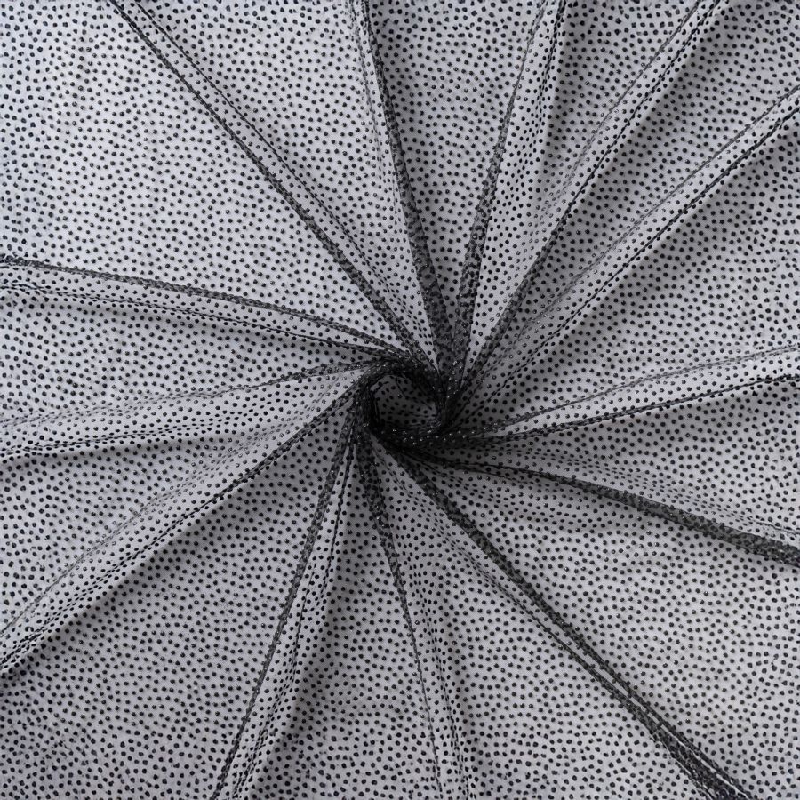 ΥΦΑΣΜΑ ΤΟΥΛΙ ΡΟΥΧΙΣΜΟΥ ME GLITTER - ΜΑΥΡΟ