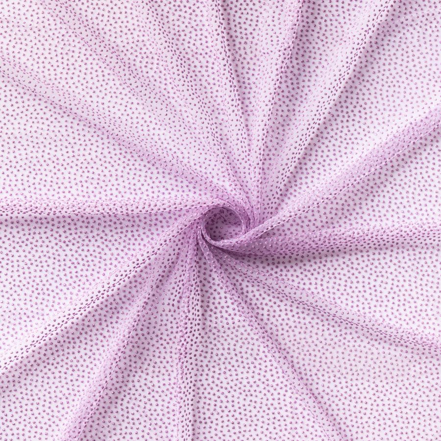 ΥΦΑΣΜΑ ΤΟΥΛΙ ΡΟΥΧΙΣΜΟΥ ME GLITTER - ΜΩΒ ΛΙΛΑ