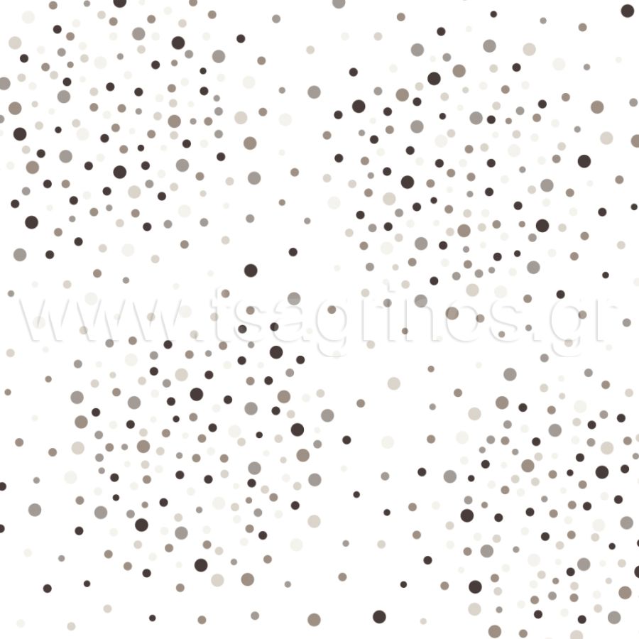 ΥΦΑΣΜΑ ΠΟΠΛΙΝΑ 100% ΒΑΜΒΑΚI (ΚΟΥΚΙΔΕΣ ΜΠΕΖ-ΚΑΦΕ) - Ρετάλι 3μ.