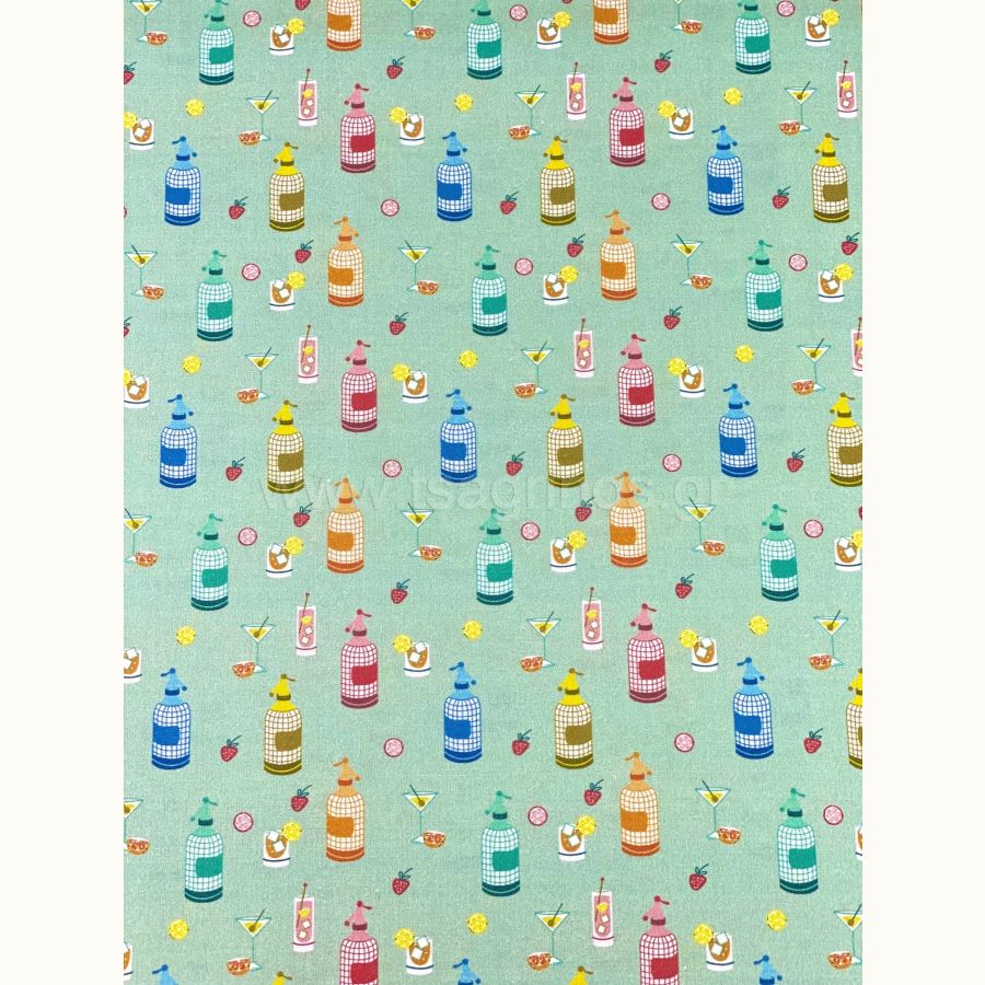 ΥΦΑΣΜΑ ΠΟΠΛΙΝΑ 100% ΒΑΜΒΑΚΙ (COCKTAIL DRINKS)