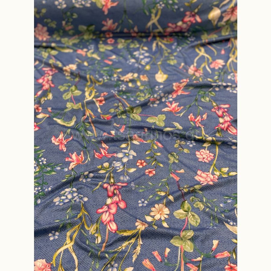 ΥΦΑΣΜΑ ΖΕΡΣΕΙ ΕΛΑΣΤΙΚΟ-ΜΑΓΙΟΠΑΝΟ ΜΠΛΕ ΡΑΦ (160gr/m²)