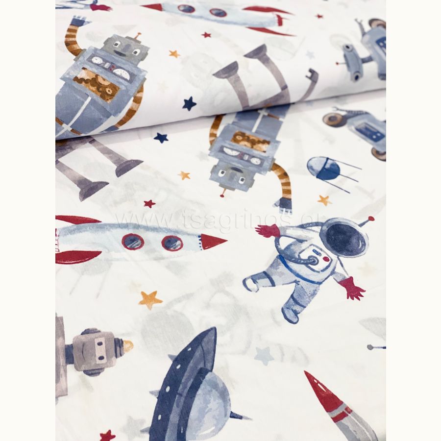 ΥΦΑΣΜΑ 100% ΒΑΜΒΑΚΕΡΟ ΣΕΝΤΟΝΟΠΑΝΟ ΠΕΝΙΕ (160 ΚΛΩΣΤΩΝ) ΡΟΜΠΟΤ - Ρετάλι 3μ.