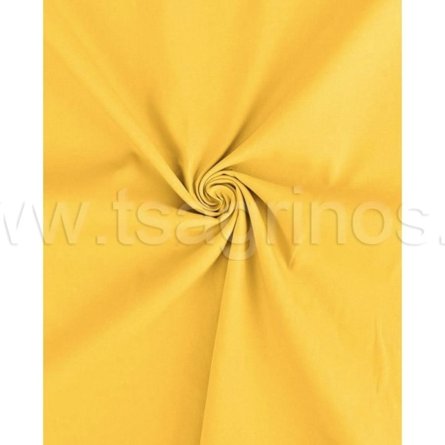 ΥΦΑΣΜΑ ΠΟΠΛΙΝΑ 100% ΒΑΜΒΑΚI (ΚΙΤΡΙΝΟ)