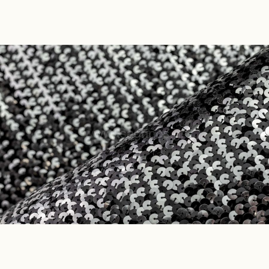 ΥΦΑΣΜΑ ΠΑΓΙΕΤΑ ΜΕΣΑΙΑ ΕΛΑΣΤΙΚΗ ''ΜΠΟΥΣΤΟ'' (ΦΑΡΔΟΣ ΡΟΛΟΥ 0.30 ΕΚΑΤΟΣΤΑ) ΔΥΧΡΩΜΟ ΜΑΥΡΟ - ΑΣΗΜΙ