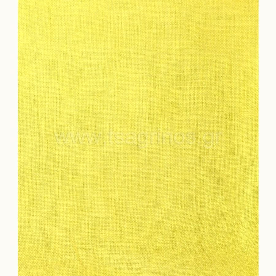 ΥΦΑΣΜΑ 100% ΛΙΝΟ (ΚΙΤΡΙΝΟ ΛΕΜΟΝΙ)
