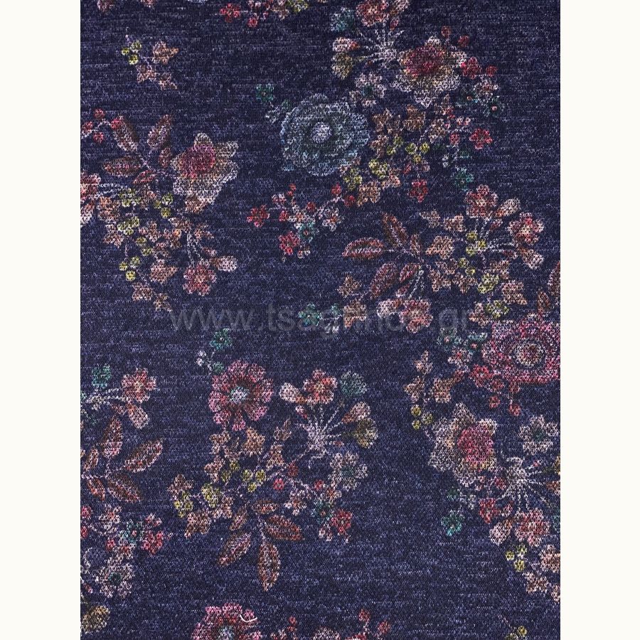 ΥΦΑΣΜΑ ΕΛΑΣΤΙΚΟ ΠΛΕΚΤΟ ''HAPEONY'' ΜΠΛΕ ΣΚΟΥΡΟ