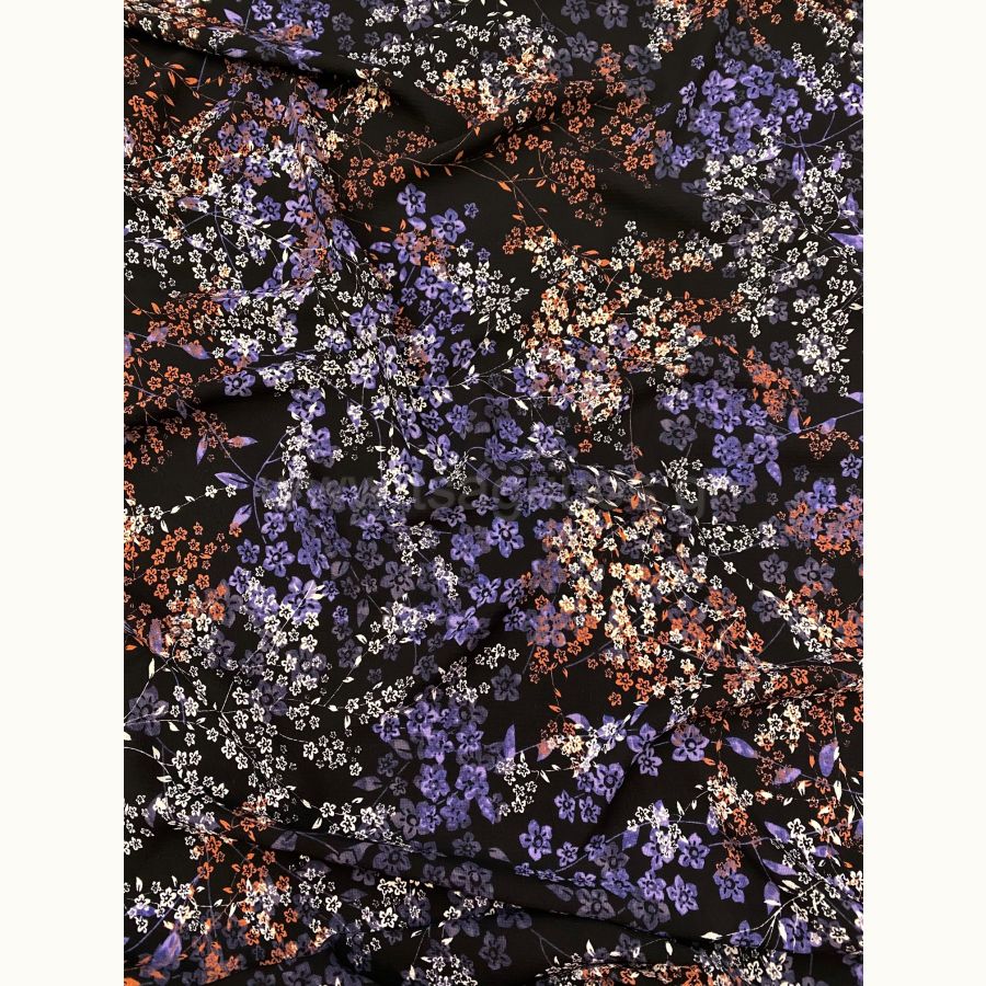 ΥΦΑΣΜΑ ΚΡΕΠ ΖΟΡΖΕΤΑ (FLORAL BUBBLE)