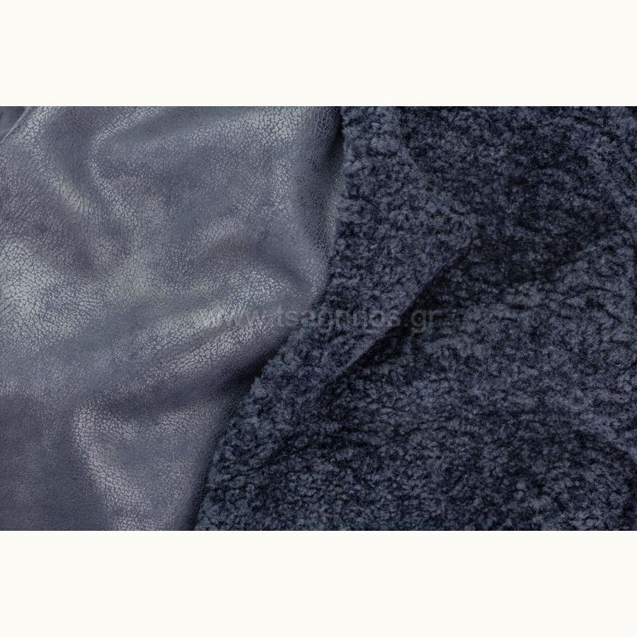 ΥΦΑΣΜΑ ΓΟΥΝΑ ΜΕ ΕΠΕΝΔΥΣΗ ΣΟΥΕΤ ΔΙΠΛΗΣ ΟΨΗΣ ''SOFT BOUCLE'' (ΜΠΛΕ)