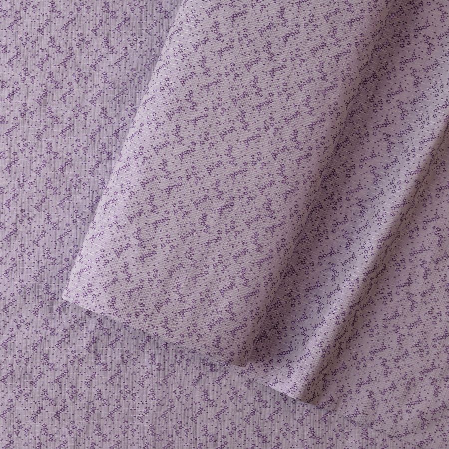 ΥΦΑΣΜΑ ΠΟΛΥΤΕΛΗ ΖΑΚΑΡ ΓΚΡΟ ΛΑΜΕ ΜΕ ΜΕ ΑΝΑΓΛΥΦΟ ΓΕΩΜΕΤΡΙΚΟ ΣΧΕΔΙΟ - ΜΩΒ ΛΙΛΑ ΓΡΑΜΜΙΚΟ ΜΕ ΨΙΛΟ ΦΛΟΡΑΛ 