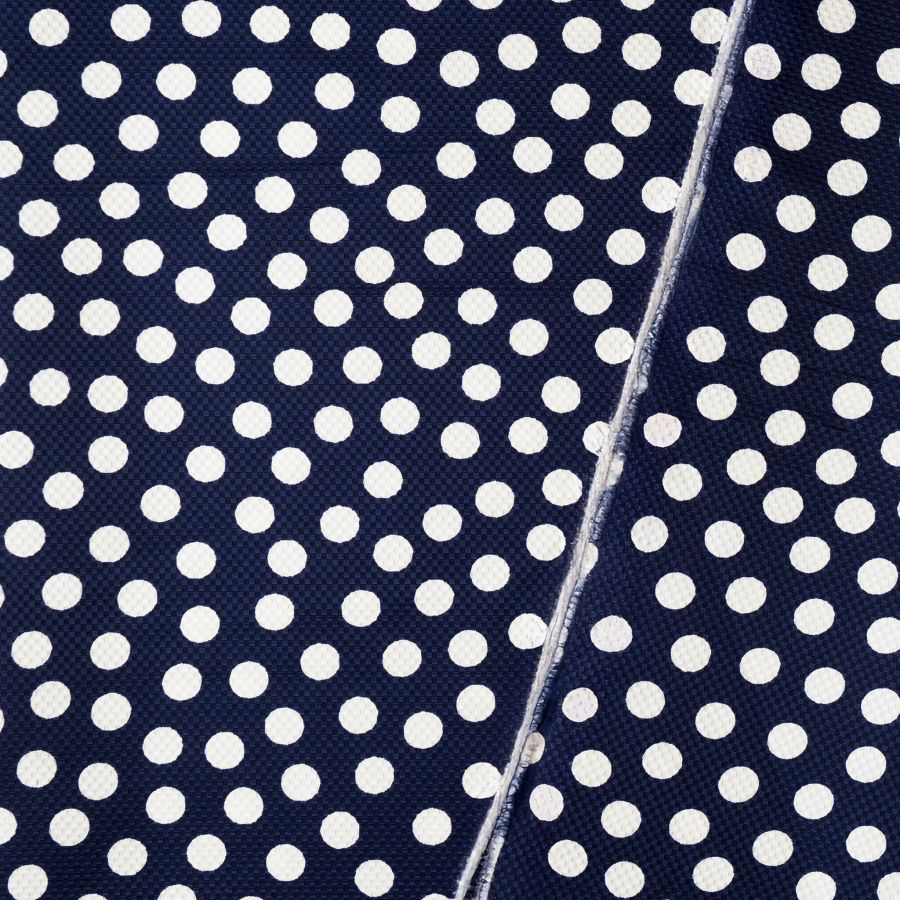 ΥΦΑΣΜΑ ΖΑΚΑΡ ΠΙΚΕ ΑΝΑΓΛΥΦΟ ΜΕ ΜΟΝΤΕΡΝΟ ΓΕΩΜΕΤΡΙΚΟ ΜΟΤΙΒΟ ΜΠΛΕ ΑΣΠΡΟ (Ρετάλια 0.70μ. + 1.70μ.