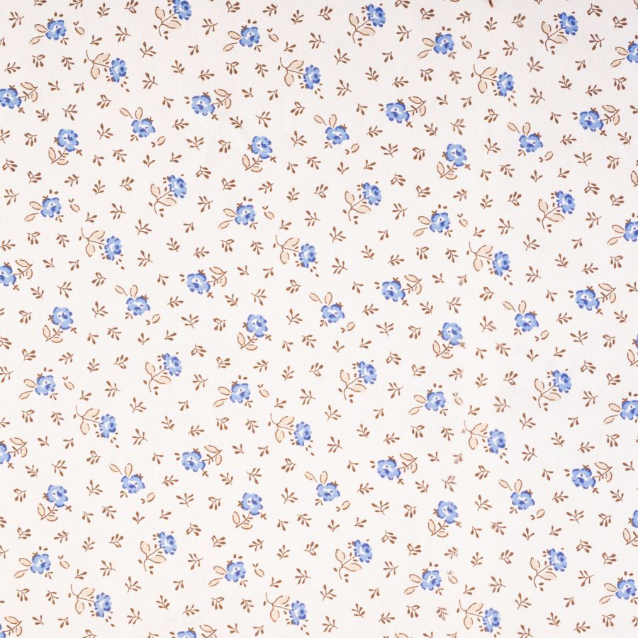 ΥΦΑΣΜΑ ΠΟΠΛΙΝΑ 100% ΒΑΜΒΑΚΙ - ΣΙΕΛ ΑΝΘΑΚΙ ΣΕ ΜΠΕΖ ΑΝΟΙΧΤΗ ΒΑΣΗ