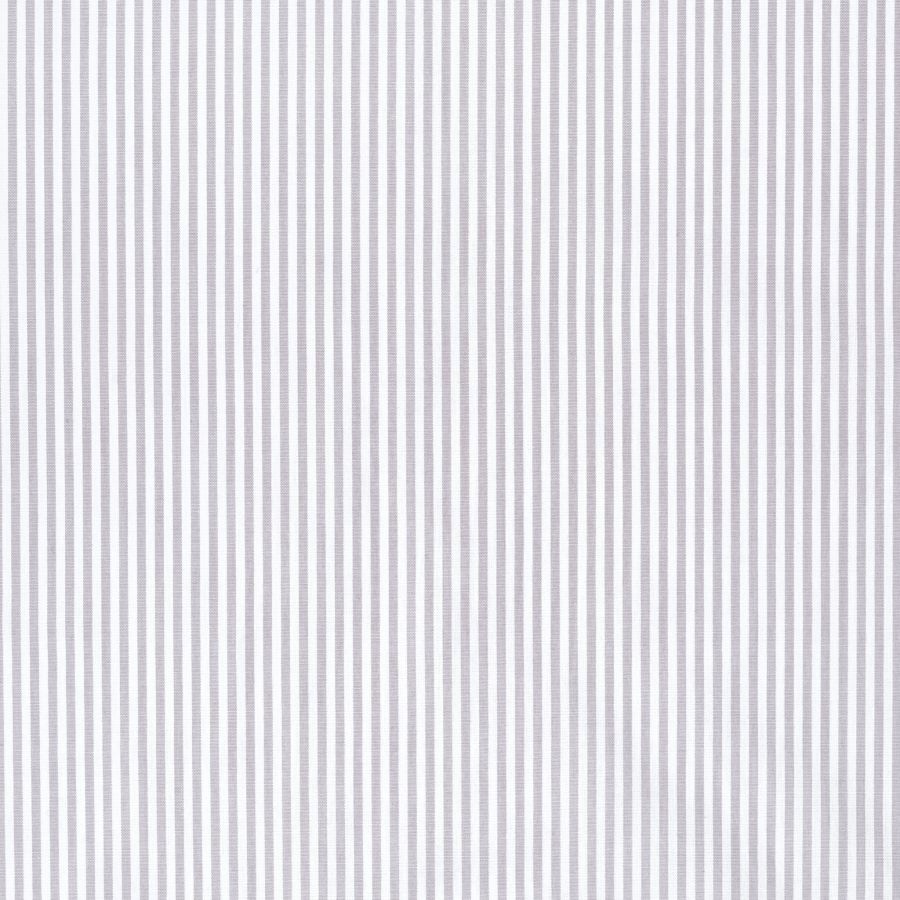 ΥΦΑΣΜΑ 100% ΒΑΜΒΑΚΕΡΗ ΠΟΠΛΙΝΑ ΝΗΜΑΤΟΒΑΜΜΕΝΗ ΔΙΠΛΗΣ ΟΨΗΣ - ΡΙΓΕ 2mm ΑΣΠΡΟ/ ΓΚΡΙ ΑΝΟΙΧΤΟ