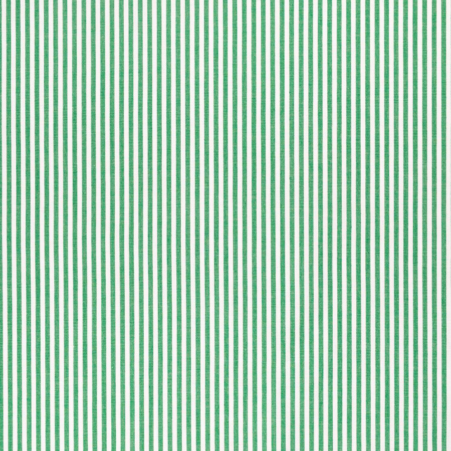 ΥΦΑΣΜΑ 100% ΒΑΜΒΑΚΕΡΗ ΠΟΠΛΙΝΑ ΝΗΜΑΤΟΒΑΜΜΕΝΗ ΔΙΠΛΗΣ ΟΨΗΣ - ΡΙΓΕ 2mm ΑΣΠΡΟ/ ΠΡΑΣΙΝΟ 