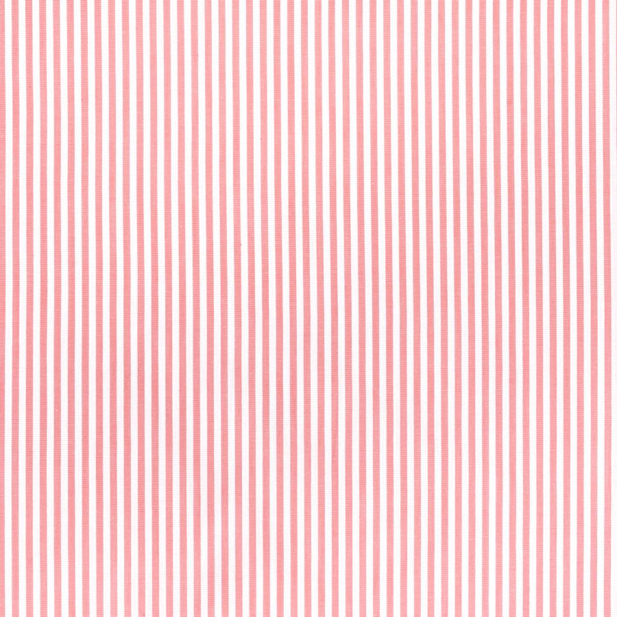 ΥΦΑΣΜΑ 100% ΒΑΜΒΑΚΕΡΗ ΠΟΠΛΙΝΑ ΝΗΜΑΤΟΒΑΜΜΕΝΗ ΔΙΠΛΗΣ ΟΨΗΣ - ΡΙΓΕ 2mm ΑΣΠΡΟ/ ΡΟΖ ΣΑΠΙΟ ΜΗΛΟ