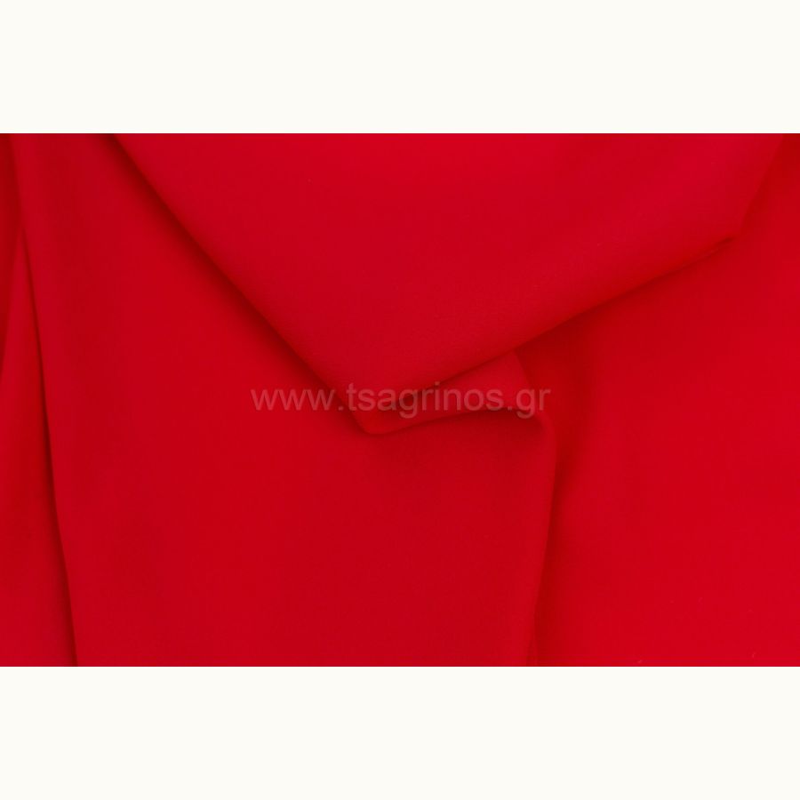 ΥΦΑΣΜΑ ΖΟΡΖΕΤΑ ΛΕΙΑ - ΜΕΤΑΞΩΤΟΥ ΤΥΠΟΥ ''MILANO'' ΚΟΚΚΙΝΟ