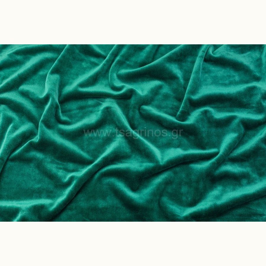 ΥΦΑΣΜΑ ΒΕΛΟΥΔΟ - ΒΕΛΟΥΤΕ ΕΛΑΣΤΙΚΟ SUPER SOFT DIAMOND (ΠΡΑΣΙΝΟ ΣΜΑΡΑΓΔΙ)