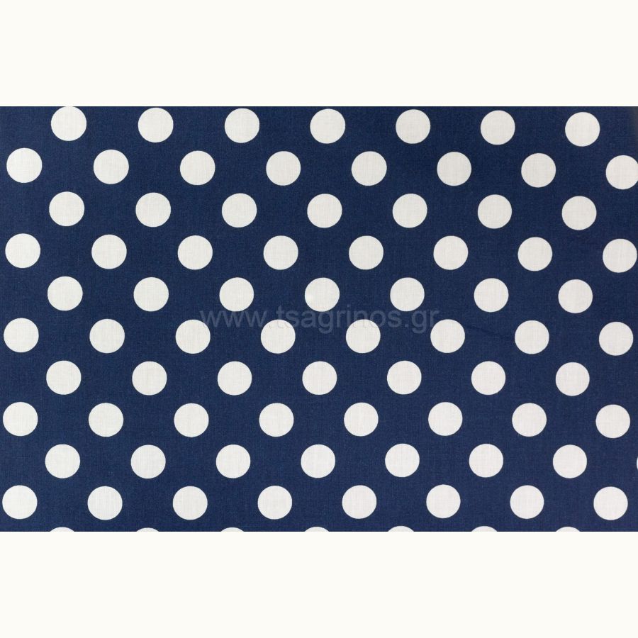 ΥΦΑΣΜΑ ΠΟΠΛΙΝΑ 100% ΒΑΜΒΑΚΙ ΣΧΕΔΙΟ ΠΟΥΑ ΜΕΓΑΛΟ (ΜΠΛΕ ΣΚΟΥΡΟ-ΑΣΠΡΟ)