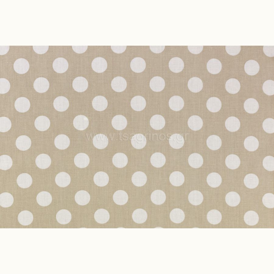 ΥΦΑΣΜΑ ΠΟΠΛΙΝΑ 100% ΒΑΜΒΑΚΙ ΣΧΕΔΙΟ ΠΟΥΑ ΜΕΓΑΛΟ (ΜΠΕΖ ΑΝΟΙΧΤΟ-ΑΣΠΡΟ)