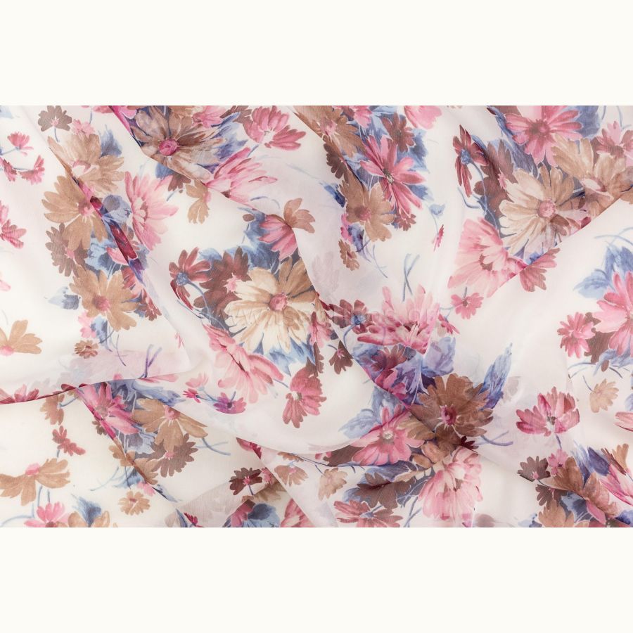 ΥΦΑΣΜΑ 100% ΜΕΤΑΞΩΤΗ ΜΟΥΣΕΛΙΝΑ (ΦΛΟΡΑΛ)