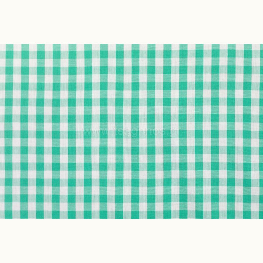 ΥΦΑΣΜΑ ΠΟΠΛΙΝΑ 100% ΒΑΜΒΑΚΙ ΚΑΡΟ VICHY (ΣΧΕΔΙΟ ΜΕΣΑΙΟ ΒΕΡΑΜΑΝ-ΑΣΠΡΟ)