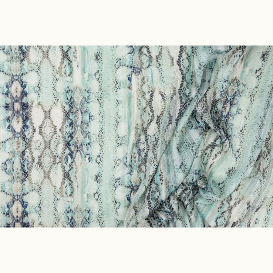 ΥΦΑΣΜΑ ΜΟΥΣΕΛΙΝΑ ΕΜΠΡΙΜΕ LUREX (ΧΡΥΣΗ ΚΛΩΣΤΗ) ΣΧΕΔΙΟ ΦΙΔΙ ΜΕΝΤΑ ΛΟΥΡΕΞ