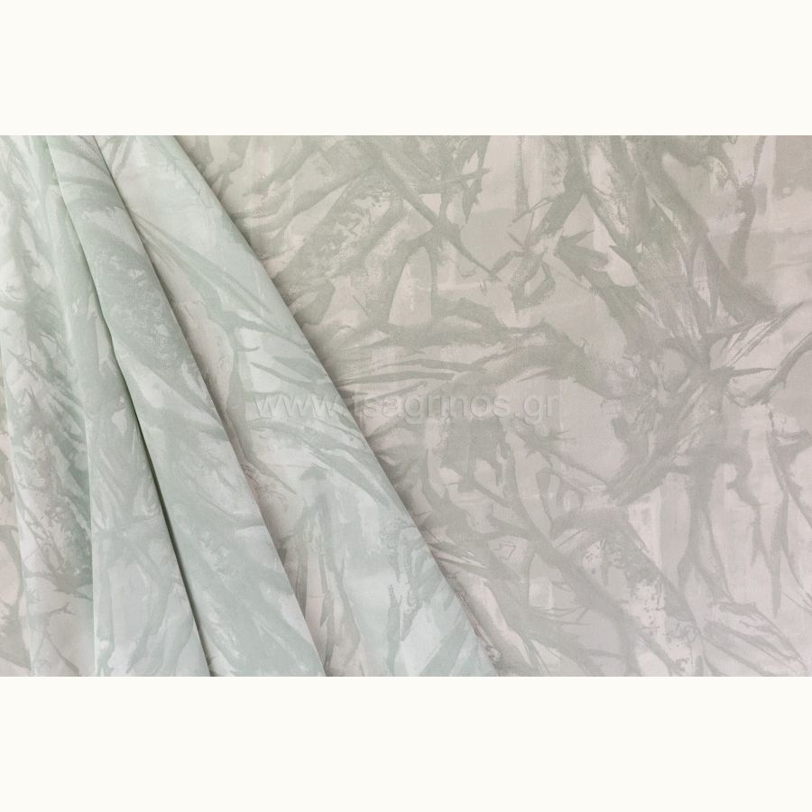 ΥΦΑΣΜΑ ΖΟΡΖΕΤΑ (ΓΚΡΙ-ΜΕΝΤΑ) - Ρετάλι 4μ.