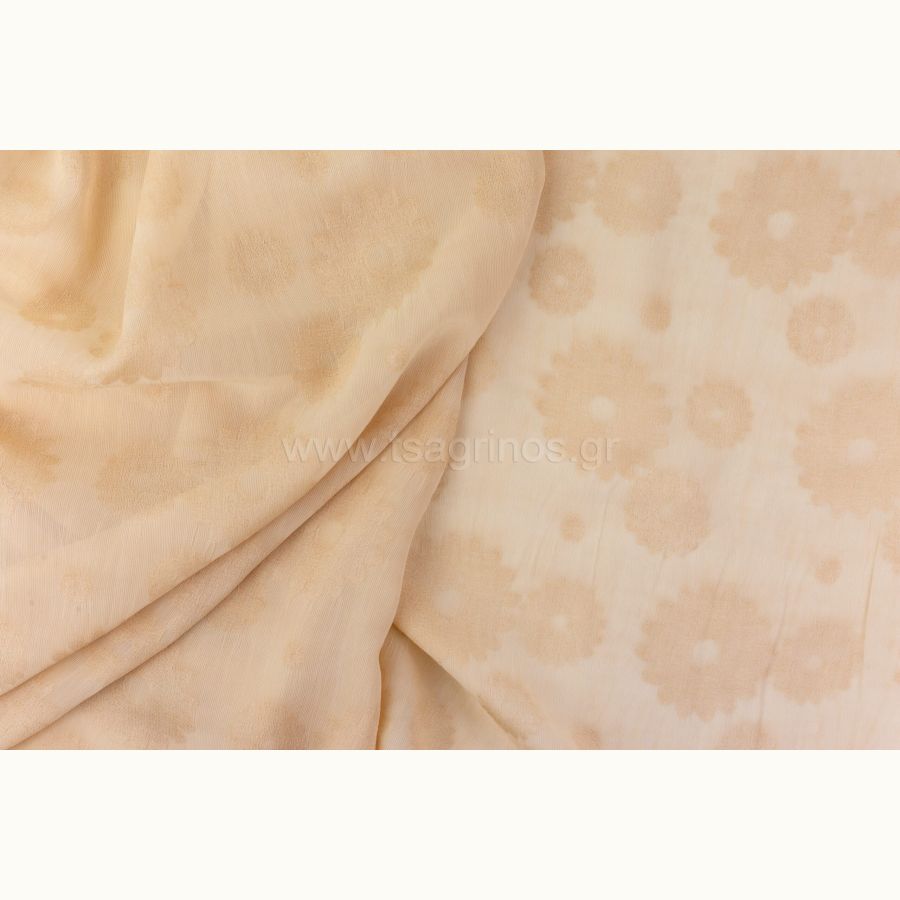 ΥΦΑΣΜΑ ΖΟΡΖΕΤΑ ΜΕ ΑΝΑΓΛΥΦΟ ΚΕΝΤΗΜΑ (ΜΠΕΖ ΑΝΟΙΧΤΟ - Ρετάλι 3.30μ.