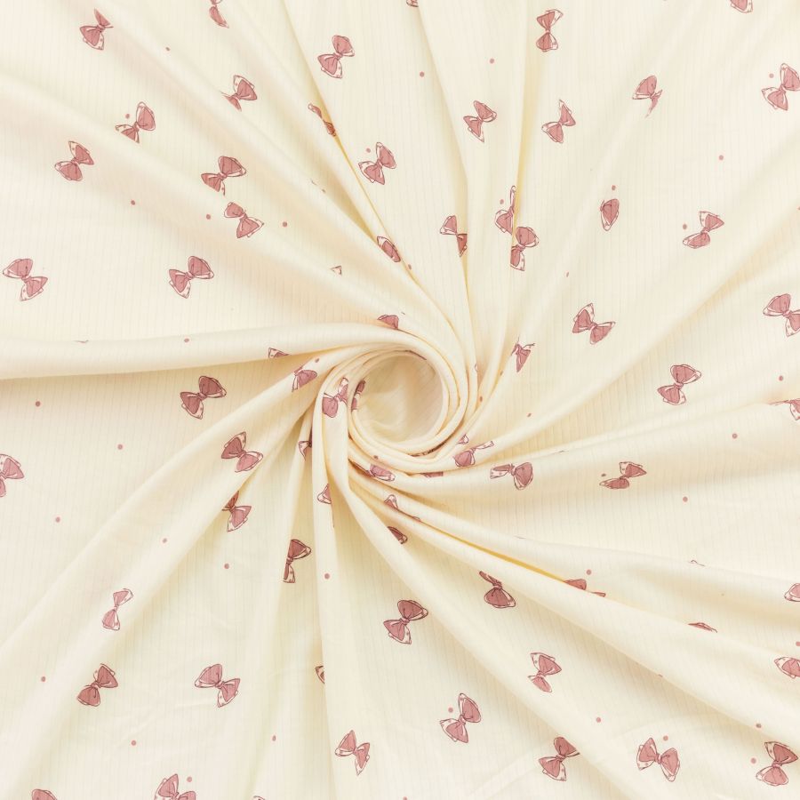 ΥΦΑΣΜΑ ΒΑΜΒΑΚΟΛΥΚΡΑ ΡΙΠ - ΜΑΛΑΚΟ & ΕΛΑΣΤΙΚΟ, ΦΙΟΓΚΑΚΙΑ ΡΟΖ ΣΕ ΕΚΡΟΥ ΦΟΝΤΟ