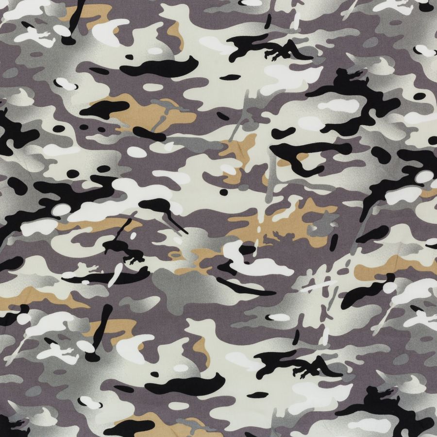 ΥΦΑΣΜΑ ΠΟΠΛΙΝΑ 100% ΒΑΜΒΑΚI - ΣΧΕΔΙΟ ΠΑΡΑΛΛΑΓΗΣ ΓΚΡΙ/ΜΠΕΖ