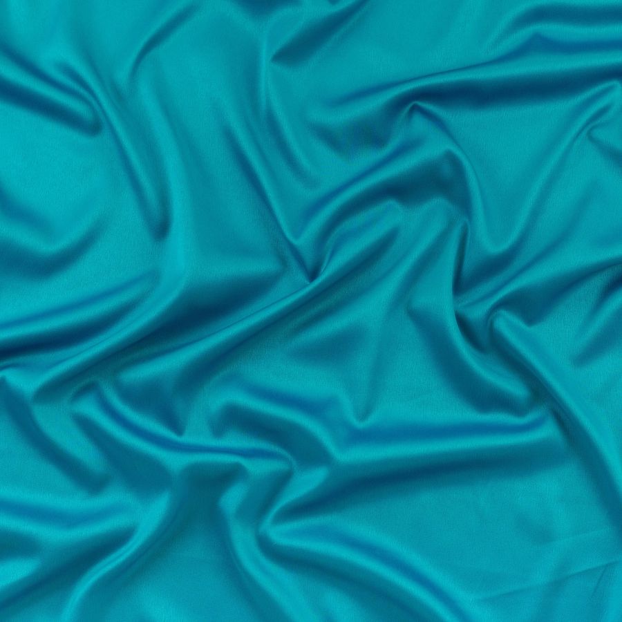 ΥΦΑΣΜΑ ΚΡΕΠ ΣΑΤΕΝ ΡΑΣΜΙΡ - ΜΠΛΕ ΠΕΤΡΟΛ- Ρετάλι 1.80μ.