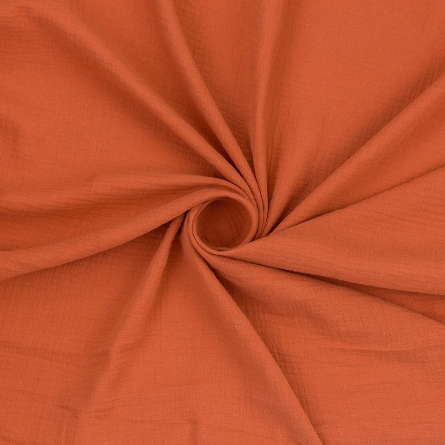 ΥΦΑΣΜΑ ΒΑΜΒΑΚΕΡΗ ΜΟΥΣΕΛΙΝΑ DOUBLE GAUZE – ΓΑΖΑ ΜΕ ΓΚΟΦΡΕ ΥΦΑΝΣΗ - ΕΚΑΪ