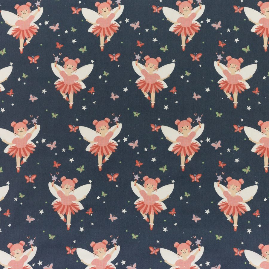 ΥΦΑΣΜΑ ΠΟΠΛΙΝΑ 100% ΒΑΜΒΑΚI - ΝΕΡΑΙΔΕΣ ΤΟΥ ΟΥΡΑΝΟΥ 