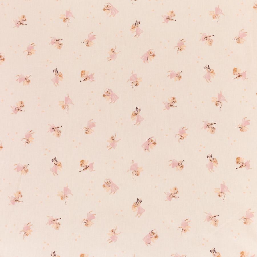 ΥΦΑΣΜΑ ΠΟΠΛΙΝΑ 100% ΒΑΜΒΑΚI - ΧΟΡΕΥΟΥΛΕΣ ΜΕ ΡΑΒΔΑΚΙ 