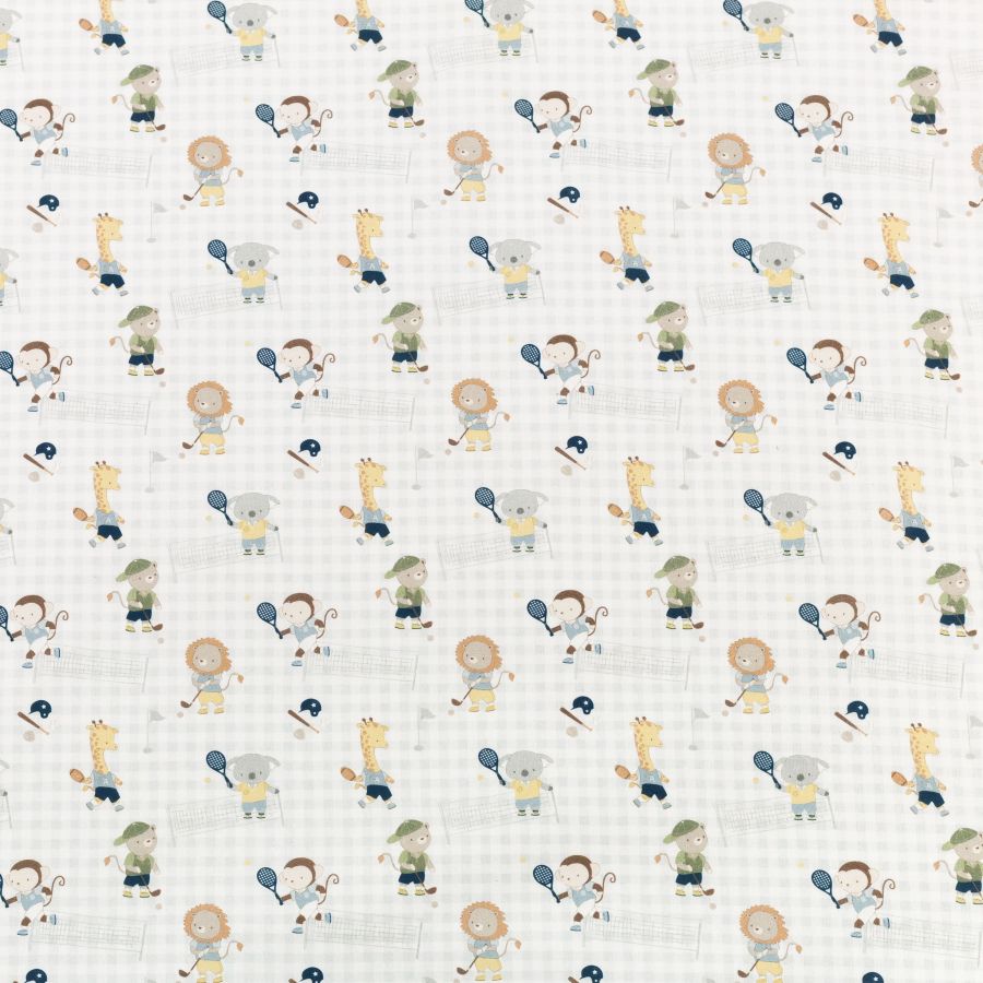 ΥΦΑΣΜΑ ΠΟΠΛΙΝΑ 100% ΒΑΜΒΑΚI - DIGITAL, ΖΩΑΚΙΑ ΣΠΟΡ