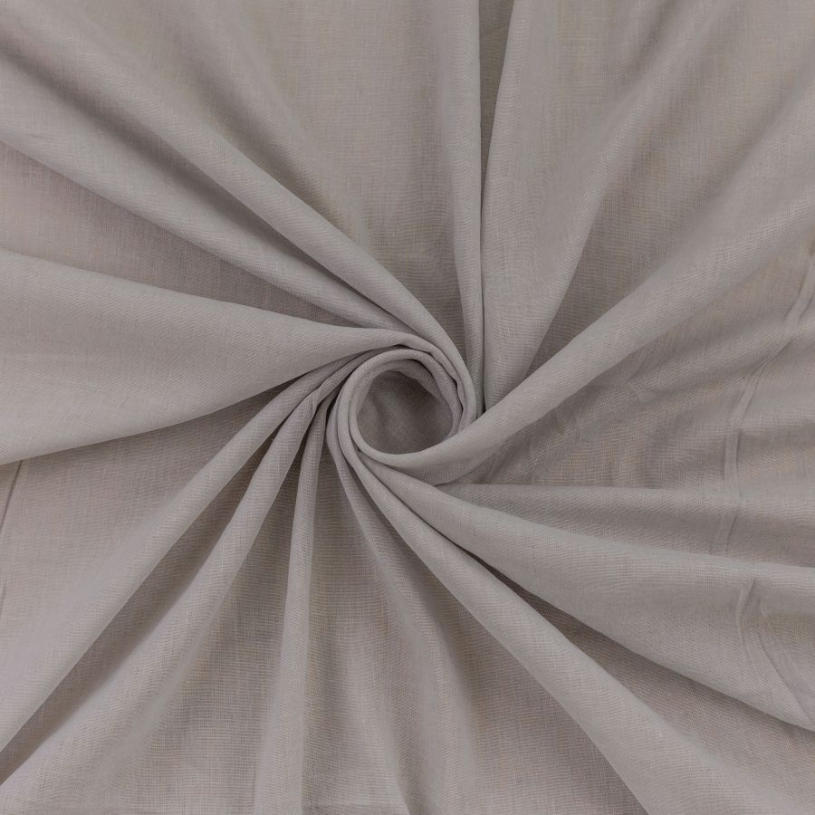 ΥΦΑΣΜΑ ΛΙΝΟ - ΒΑΜΒΑΚΙ ΦΥΣΙΚΗΣ ΥΦΗΣ ΕΛΑΦΡΥ - ΓΚΡΙ ΑΝΟΙΧΤΟ 