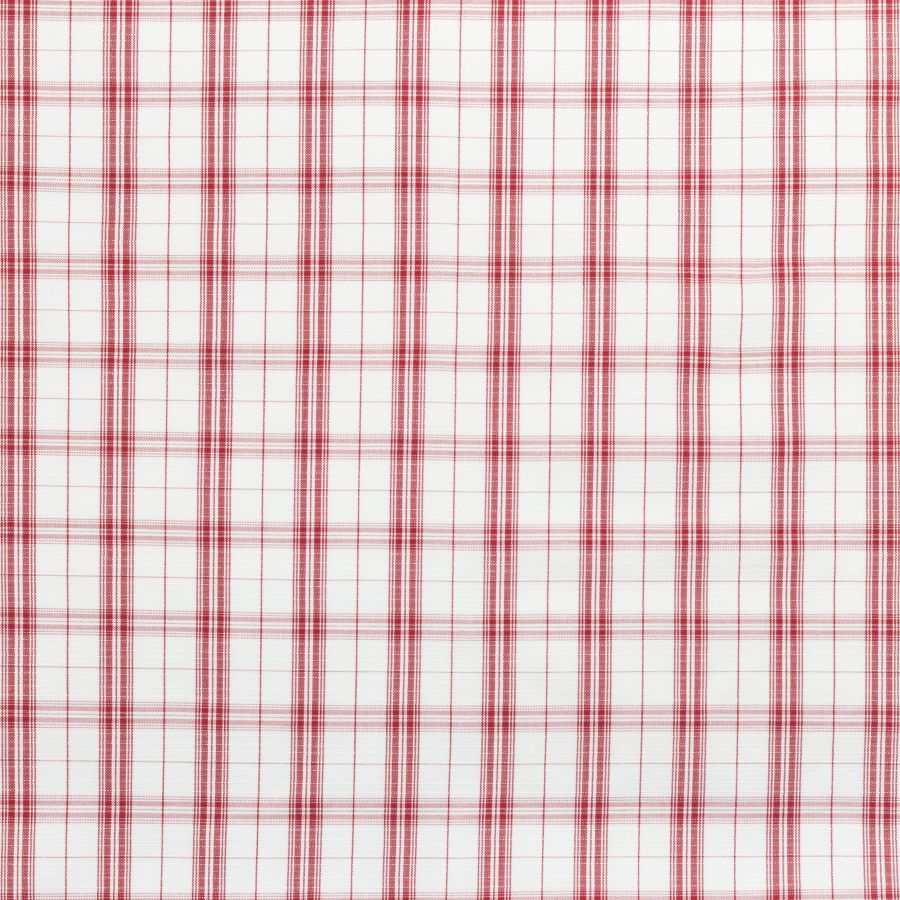 ΥΦΑΣΜΑ ΒΑΜΒΑΚΕΡΟ ΝΗΜΑΤΟΒΑΦΗ ΑΝΑΓΛΥΦΟ ΓΡΑΜΜΙΚΟ - ΚΑΡΟ ΑΣΠΡΟ/ΚΟΚΚΙΝΟ