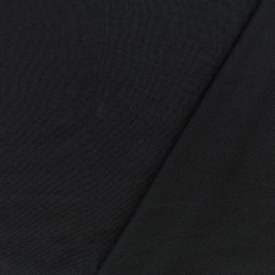 ΥΦΑΣΜΑ ΚΑΡΑΒΟΠΑΝΟ ''HALF PANAMA'' ΔΙΠΛΟΦΑΡΔΟ (240gr/m²) ΜΑΥΡΟ - Ρετάλι 2.80μ.