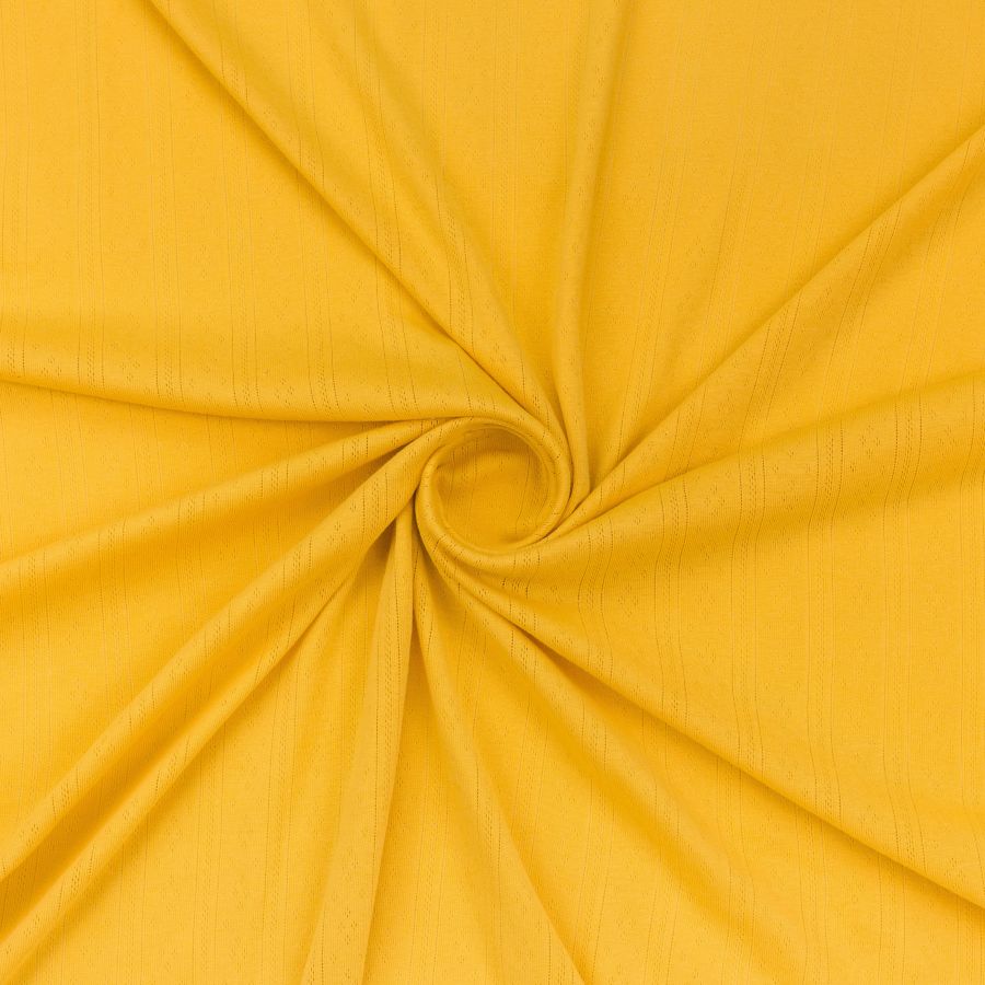 ΥΦΑΣΜΑ ΠΛΕΚΤΟ ΔΙΑΤΡΗΤΟ ''POINTELLE'' - ΚΙΤΡΙΝΟ 